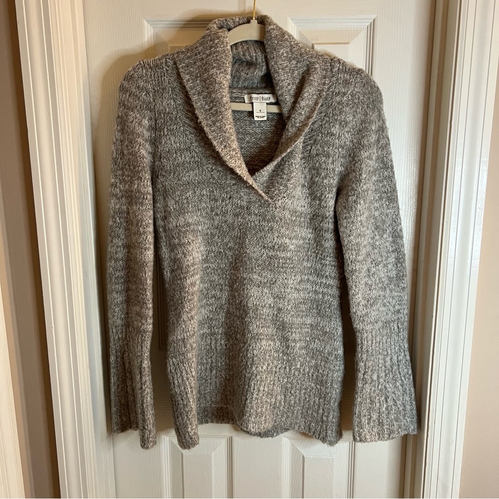 White House Black Market Grey Sweater Small